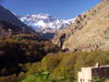 Morocco / Maroc - Jebel Toubkal / Jbel Toubkal - Toubkal National Park: snow on the Atlas mountains - photo by J.Kaman