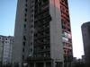 Abkhazia - Sukhumi: apartment tower - photo by A.Kilroy