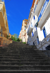 Algeria / Algrie - Bejaia / Bougie / Bgayet - Kabylie: stairs in the kasbah | escaliers a la casbah - photo by M.Torres