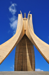 Alger - Algrie: Monument des martyrs de la guerre d'Algrie - commune de El Madania (ex-Clos Salembier), Dara de Sidi M'Hamed - photo par M.Torres