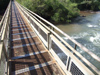 Argentina - Iguazu Falls - bridge over the falls - images of South America by M.Bergsma