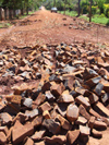 Argentina - Puerto Iguazu - the streets are red in Puerto Iguazu - images of South America by M.Bergsma