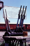 Australia - Wallan-Garra (Queensland): railway switching gear - photo by Air West Coast