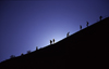 Ayers Rock / Uluru - Northern Territory, Australia: climbers - photo by Y.Xu