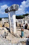 Menorca: Torralba d'en Salord - Megalithic site - taula / talati (photo by Tony Purbrook)