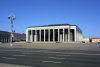 Belarus - Minsk: Palace of the Republic - October Square - architects M. Pirogov, V. Danilov, L. Zdanevich et al. - photo by A.Dnieprowsky