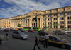 Belarus - Minsk: General Post office - Independence Avenue, former Francyska Skaryny avenue - architects A.Dukhan, V.Korol - the main thoroughfare of Minsk - photo by A.Dnieprowsky