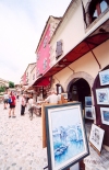 Bosnia-Herzegovina - Mostar: milking the tourists (photo by M.Torres)