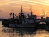 Nesebar: ships at duks (photo by J.Kaman)