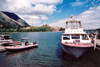 Canada / Kanada - Waterton, Alberta: on the quay - photo by M.Torres