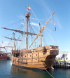 Canada / Kanada - Bonavista, Newfoundland: reproduction of Caboto's barque Matthew - photo by B.Cloutier