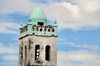 Moroni, Grande Comore / Ngazidja, Comoros islands: minaret of the Old Friday Mosque - Ancienne mosque du Vendredi - photo by M.Torres