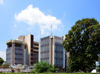 Brazzaville, Congo: building of the Bank for the Development of the Central African States (BDEAC) - international financial institution responsible for financing the development of member countries of the Economic and Monetary Community of Central Africa (CEMAC) - Boulevard Denis Sassou Nguesso - photo by M.Torres