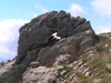 Corsica -  Bavella (Corse du Sud): arch created by wind erosion (photo by J.Kaman)