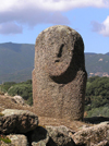 Corsica / Corse - Filitosa: Menhir (photo by J.Kaman)