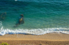 Croatia - Brac island - Bol: water and sand - photo by P.Gustafson