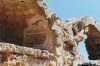 North Cyprus - Salamis - Famagusta district: Roman baths - some remaining mosaics (photo by Galen Frysinger)