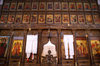 Bellapais, Kyrenia district, North Cyprus: Bellapais abbey - iconostasis - photo by A.Ferrari