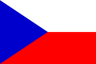 Czech Republic / Ceska Republika / Repblica Checa / Tschechische Republik /  Rpublique tchque - flag