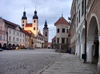 Czech Republic - Tel / Teltsch (Southern Moravia - Jihomoravsk - Jihlavsk kraj: church of the Assumption - Historic Centre of Telc - photo by J.Kaman