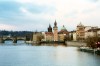 Czech Republic - Prague / Praha (Bohemia) / PRG: Charles Bridge - over the river Vltava (Karluv most) - Moldau (photo by Miguel Torres)