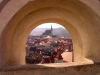 Czech Republic - Cesky Krumlov  (Southern Bohemia - Jihocesk - Budejovick kraj): porthole view - photo by J.Kaman