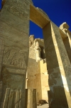 Egypt - Thebes: Queen Hatshepsut temple - portal (photo by J.Wreford)