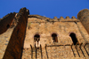 Gondar, Amhara Region, Ethiopia: Royal Enclosure - Iyasu palace - beams of ruined balconies - photo by M.Torres