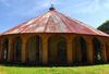 Lake Tana, Amhara, Ethiopia: Kebran Gabriel Monastery - circular church - photo by M.Torres