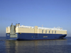 Le Havre, Seine-Maritime, Haute-Normandie, France: Morning Carol Car Transporter ship - Eukor lines - photo by A.Bartel