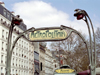 France - Paris: Metropolitain - Hector Guimard Arch - Line 2, Anvers station - Art Nouveau  - Metro - subway (photo by M.Bergsma)