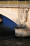 Paris, France: Pont des Invalides - pier decorated with military trophies sculpted by Astyanax-Scvola Bosio - photo by M.Torres