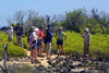 Galapagos Islands / Archipilago de Coln, Ecuador: tour group - photo by R.Eime