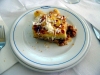 Greece - Mycenae (Peloponnese): moussaka at Kolizeras restaurant - photo by G.Frysinger