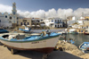 Greece, Kassos / Kasos, Fry: thesmall harbour at Fry known as Bouka is home to a small local fishing fleet - photo by P.Hellander