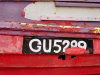 Channel islands - Guernsey / GCI: Guernsey: old fishing boat - detail (photo by T.Marshall)