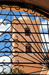 Tegucigalpa, Honduras: Metropolitan Cathedral - bell tower and railing - Catedral de San Miguel - photo by M.Torres