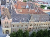 Hungary / Ungarn / Magyarorszg - Kecskemt (Bacs Kiskun province): City Hall seen from the tower of the Great Catholic Church - Nagytemplom (photo by J.Kaman)