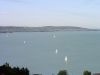 Hungary / Ungarn / Magyarorszg - Tihany (Veszprm province): Balaton Lake - view towards Siofok (photo by J.Kaman)