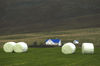 Iceland Hay bales and farm house (photo by B.Cain)