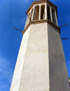 Yazd, Iran: windcatcher at the Shesh Badgiri cistern - wind towers use the Coanda effect - photo by N.Mahmudova