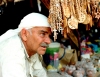 Israel - Jerusalem / Yerushalayim /  JRS : Arab merchant in the souk - East Jerusalem (photo by Gary Friedman)