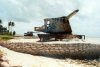 Kiribati - Tarawa: Remnants of the battle of Tarawa early in WWII - coastal gun (photo by G.Frysinger)