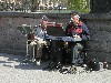 Latvia / Latvija - Riga / RIX: senior street musicians (photo by Alex Dnieprowsky)