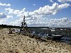 Latvia - Mersrags: fishing gear on the Baltic coast - Rigas Juras Licis (Talsu Rajons - Kurzeme) - photo by A.Dnieprowsky