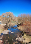 Ha Ramohope, Lesotho: river and willows seen from the A3 road - photo by M.Torres