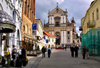 Lithuania - Vilnius: Church of St. Theresa and Monastery of the Barefoot Carmelites from Ausros Vartu street / Sventos Tereses baznycia - photo by A.Dnieprowsky