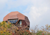 Blantyre, Malawi: football-shaped house on Chileka road, designed by architect Jan Sonkie - photo by M.Torres