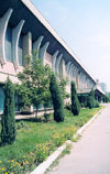 Chisinau / Kishinev, Moldova: sports centre - 1980 Olympics - photo by M.Torres