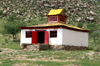 Khogno Khan Uul, central Mongolia: small temple in Ovgon Khiid / monastery - photo by A.Ferrari